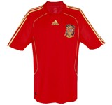 SPANIENs förstatröja i Schweiz/Österrike-EM 2008 front