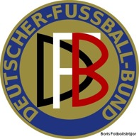 Det Tyska Fotbollsförbundets första emblem från 1900