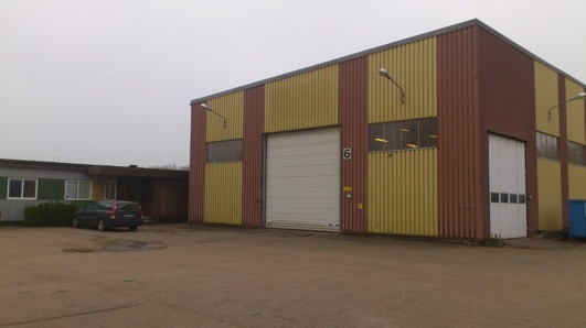 Workshop and office in Halmstad.