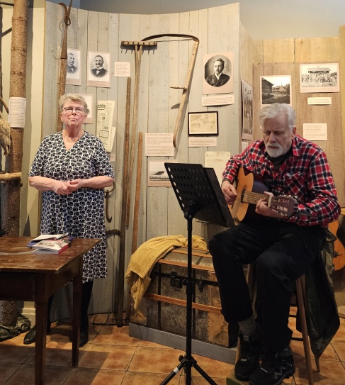 Birgitta Ahrås och  Gunnar Blommé