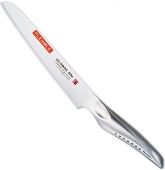 Global SAI-M05 Allkniv 17 cm Flexibel, Enkelstål - Global SAI-M05 Allkniv 17 cm Flexibel, Enkelstål