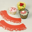 Patisse - Cupcake krage svart - 6 st