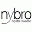 Nybro, Crystal Ink Rose Lykta på fot 30 cm