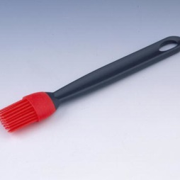 Patisse - silikon pensel svart/röd