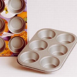 Patisse Silvertop - Muffinsform t/6 Stk