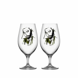 Kosta Boda, Want Him ölglas 40cl, 2-pack