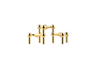 STOFF Nagel ljusstake antik 3-pack - STOFF Nagel ljusstake antik 3-pack