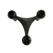 STOFF Nagel ljusstake singel, svart