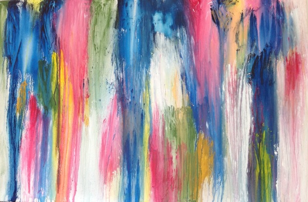 Rainbow 80 x 120 cm blandteknik 5500 kr Rainbow 80 x 120 cm blandteknik 5500 kr