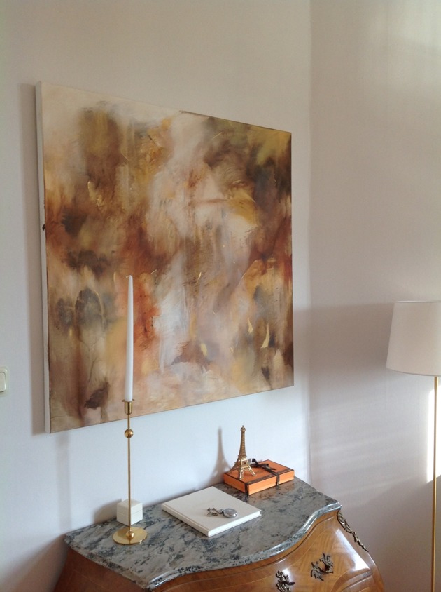 Golden autumn 100 x 100 cm 5500 kr Golden autumn 100 x 100 cm 5500 kr