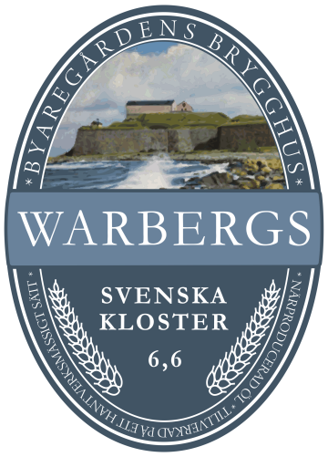 Svenska Kloster är en hantverksbrygd starköl från Byaregårdens Brygghus i Varberg, Halland