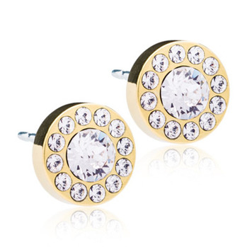 Blomdahl - BRILLIANCE HALO CRYSTAL, 8 MM