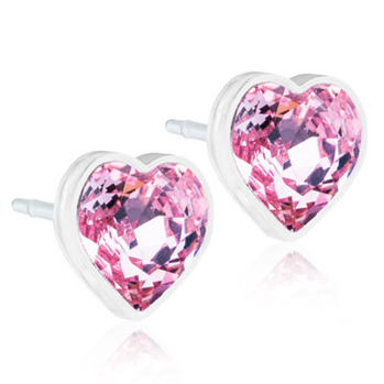 Blomdahl - HEART LIGHT ROSE, 6 MM