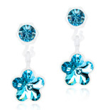 Blomdahl - PENDANT FLOWER AQUAMARINE, 4/6 MM