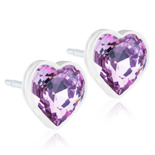 Blomdahl - HEART LIGHT AMETHYST, 6 MM