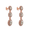 Lily and Rose - Sienna crystal (Rose gold)