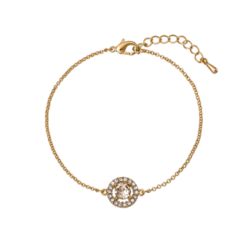 Lily and Rose - Miss Miranda bracelet light silk (guld)