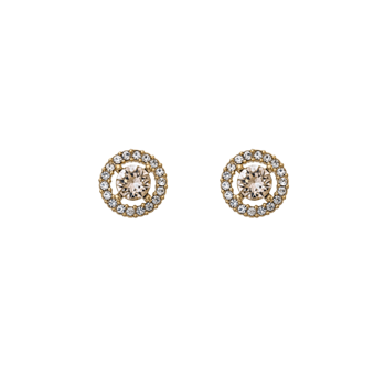 Lily and Rose - Miss Miranda earrings light silk (Guld)