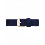 Rosefield - Sammetsblå armband Guld / 33mm