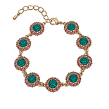 Lily and Rose - Sofia bracelet pink emerald