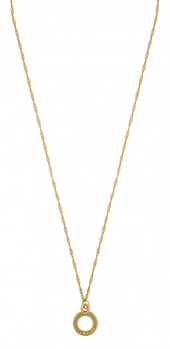 SNÖ - It ring pendant neck gold
