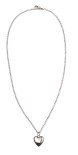 SNÖ - Card pendant neck 90 heart plain