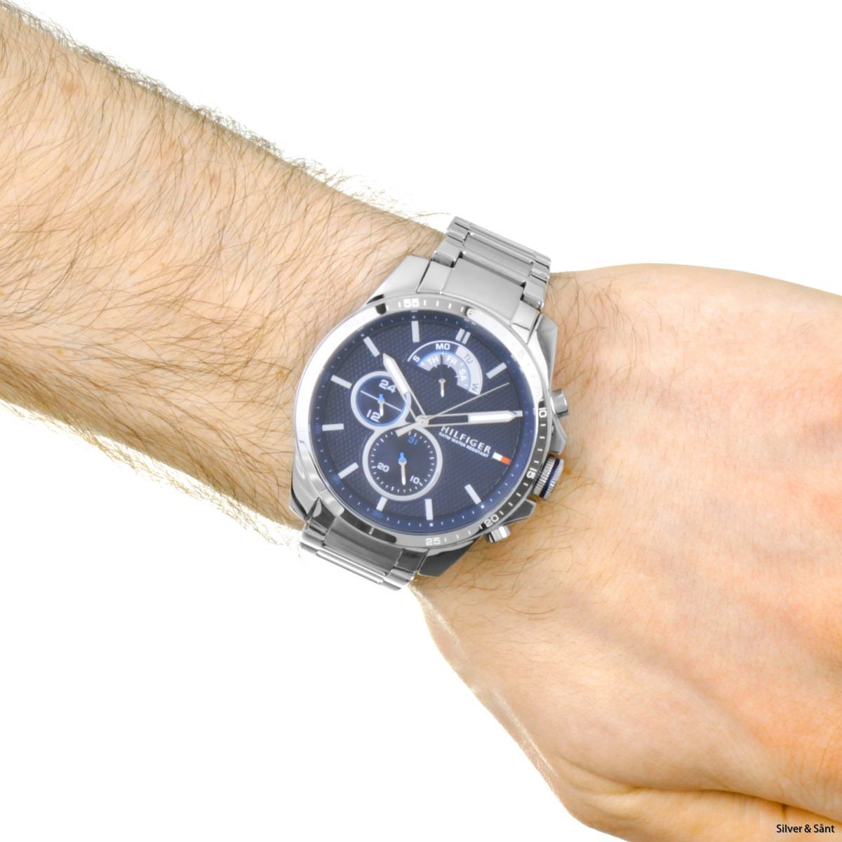 Tommy Hilfiger Decker Silver 1791348 | Silver & Sånt Tommy Hilfiger Decker Silver 1791348 | Silver & Sånt