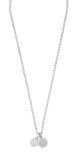 Snö - Poppi Pendant Necklace Silver/White