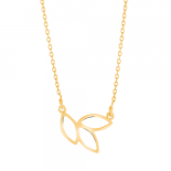Nordahl Andersen - Botanic guld 13mm halsband