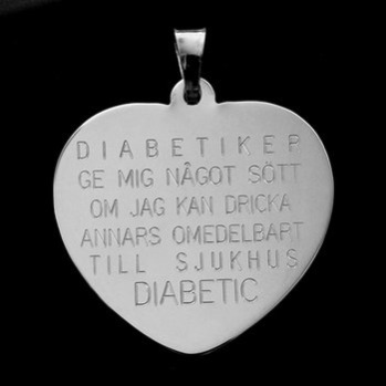 Diabeteshjärta 26*26*0,5 925