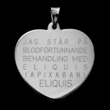 Eliquishjärta 26*26*0,5 925