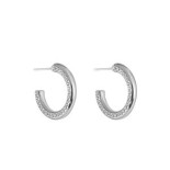 Snö - Adara Small Oval Earring clear