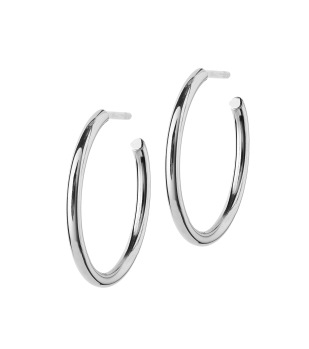 Edblad - Hoops earrings steel medium