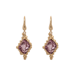 Lily and rose - GISELE EARRINGS – LIGHT AMETHYST (GOLD)