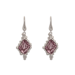 Lily and rose - GISELE EARRINGS – LIGHT AMETHYST (SILVER)