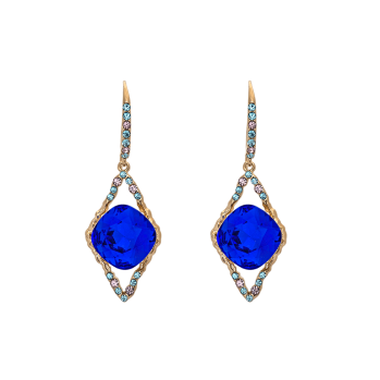 Lily and rose - FRANKA EARRINGS – MAJESTIC BLUE