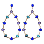Lily and rose - ANNABELLE EARRINGS – MAJESTIC BLUE