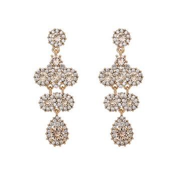 Lily and rose - MISS KATE EARRINGS – CHAMPAGNE