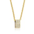 Blomdahl - BRILLIANCE OBLONG CRYSTAL, 8 MM