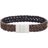 SON - Bracelet dark brown calf leather 19cm