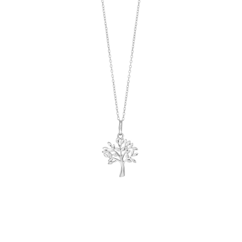Nordahl - Tree halsband silver