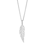 Nordahl - Green 23mm halsband silver