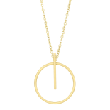 Nordahl Andersen - Get it 20mm halsband guld