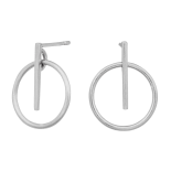 Nordahl - Get it 15mm örhängen silver