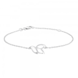Nordahl - Botanic 14mm 17+3cm armband silver
