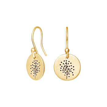 Nordahl - Life 12mm örhängen guld
