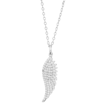 Joanli Nor - Brenda 25mm halsband silver