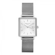 Rosefield - The Boxy Vit Solstråle - Silver / 33mm