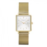 Rosefield - The Boxy Vit Solstråle - Guld / 33mm