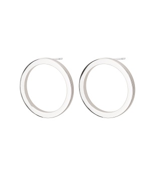 Circle Earrings Small - Circle Earrings Small Steel